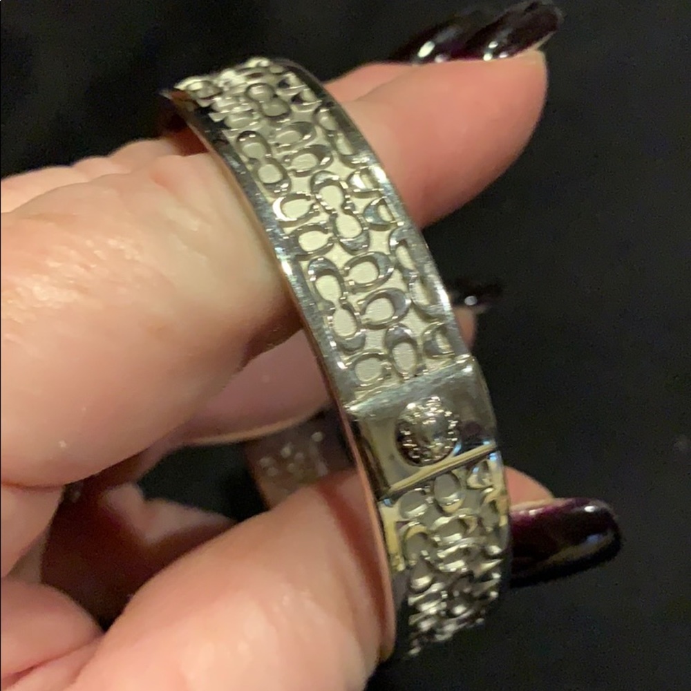 Coach Bangle.  Silver. BNWOT. MUST HAVE
